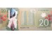Банкнота Канада 20 (двадцать) долларов 2012 год. Pick 108.1. UNC
