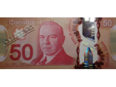 Банкнота Канада 50 (пятьдесят) долларов 2012 год. Pick 109c. UNC