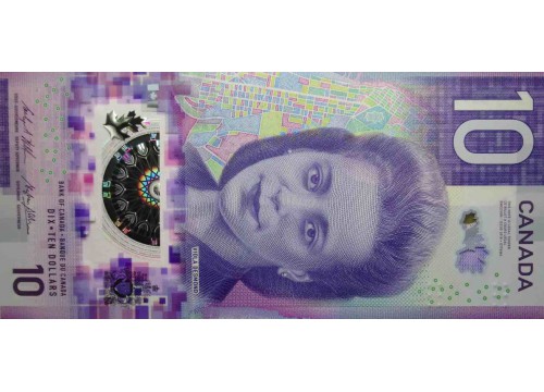 Банкнота Канада 10 (десять) долларов 2018 год. Pick W113.1. UNC