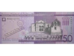 Банкнота Доминикана 50 (пятьдесят) песо 2020 год. Pick 189f. UNC