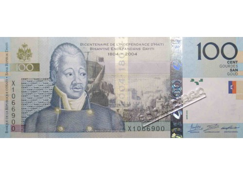 Банкнота Гаити 100 (сто) гурд 2016 год. Pick 275f. UNC