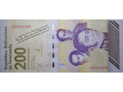 Банкнота Венесуэла 200 (двести) боливаров 2023 год. Pick 120. UNC