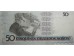Банкнота Бразилия 50 (пятьдесят) крузадо 1990 год. Pick 223. UNC
