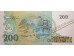 Банкнота Бразилия 200 (двести) крузйро 1990 год. Pick 229. UNC