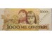 Банкнота Бразилия 1000 (тысяча) крузейро 1990 год. Pick 231a. UNC