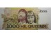 Банкнота Бразилия 1000 (тысяча) крузейро 1990 год. Pick 231b. UNC