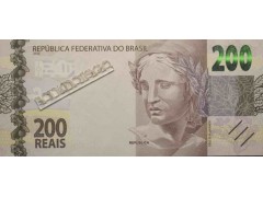 Банкнота Бразилия 200 (двести) реалов 2020 год. Pick w258. UNC