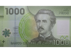Банкнота Чили 1000 (тысяча) песо 2021 год. Pick 161. UNC
