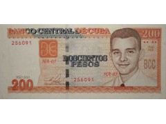 Банкнота Куба 200 (сто) песо 2010 год. Pick 130. UNC