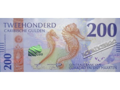 Банкнота Кюрасао и Сен-Мартен 200 (двести) гульденов 2025 года. Pick 5. UNC