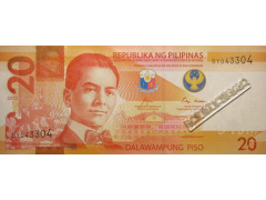 Банкнота Филиппины 20 (двадцать) песо 2023 год. Pick W230.2. UNC