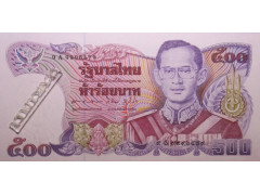 Банкнота Тайланд 500 (пятьсот) Бат 1988-92 год. Pick 91.7. UNC