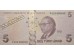 Банкнота Турция 5 (пять) лир 2009 год. Серия F. Pick 222f. UNC