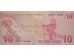 Банкнота Турция 10 (десять) лир 2009 год. Серия D. Pick 223d. UNC