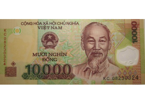 Банкнота Вьетнам 10000 (десять тысяч) донг 2008 год. Pick 119c. UNC