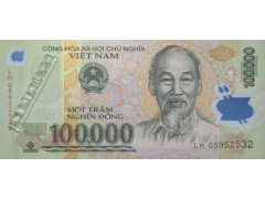 Банкнота Вьетнам 100000 (сто тысяч) донг 2005 год. Pick 122b. UNC
