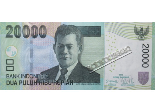 Банкнота Индонезия 20000 (двадцать тысяч) рупий 2013 год. Pick 151c. UNC
