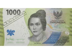 Банкнота Индонезия 1000 (тысяча) рупий 2022 год. Pick W162.2. UNC