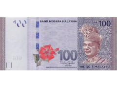 Банкнота Малайзия 100 (сто) ринггит 2024 год. Pick 56d. UNC
