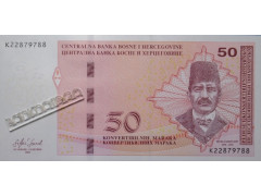 Банкнота Боcния и Герцеговина 50 (пятьдесят) марок 2024 год. Pick 84d. UNC