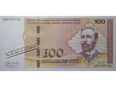 Банкнота Боcния и Герцеговина 100 (сто) марок 2024 год. Pick 87d. UNC