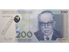 Банкнота Босния и Герцеговина 200 (двести) марок 2002 год. Pick 71. UNC