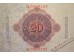 Банкнота Германия 20 (двадцать) марок 1914 год. Pick 46b. UNC