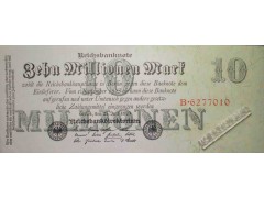 Банкнота Германия 10000000 (десять миллионов) марок 1923 год. Pick 96. UNC