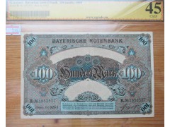 Банкнота Германия 100 (сто) марок 1900 год. Pick S922. UNC