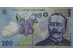 Банкнота Румыния 100 (сто) лей 2005 год. Pick 121a. UNC