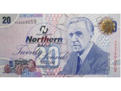Банкнота Северная Ирландия 20 (двадцать) фунтов. 2006 год. Pick 207b. UNC