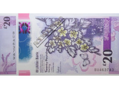 Банкнота Северная Ирландия 20 (двадцать) фунтов. 2021 год.  Pick W345.3. UNC