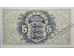 Банкнота Дания 5 (пять) крон 1943 год. Pick 30k3. UNC