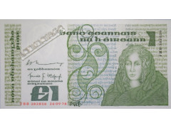 Банкнота Ирландия 1 (один) фунт 1978 год. Pick 70b1. UNC