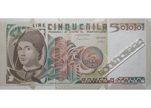 Банкнота Италия 5000 (пять тысяч) лир 1980 год. Pick 105b. UNC