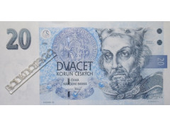 Банкнота Чехия 20 (двадцать) крон 1994 год. Pick 10c. UNC