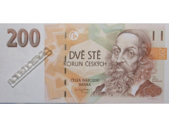Банкнота Чехия 200 (двести) крон 1998 год. Pick 19c. UNC