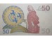 Банкнота Швеция 50 (пятьдесят) крон 1974 год. Pick 53b. UNC