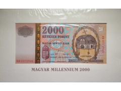 Банкнота Венгрия 2000 (две тысячи) форинтов 2000 год. Pick 186. UNC