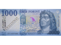 Банкнота Венгрия 1000 (тысяча) форинтов 2024 год. Pick 203e. UNC