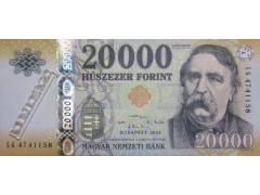 Банкнота Венгрия 20000 (двадцать тысяч) форинтов 2024 год. Pick 207h. UNC