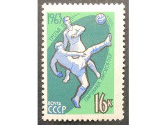 Марка 2902 Спартакиада народов СССР. Футбол. MNH ★★. 1963 год.