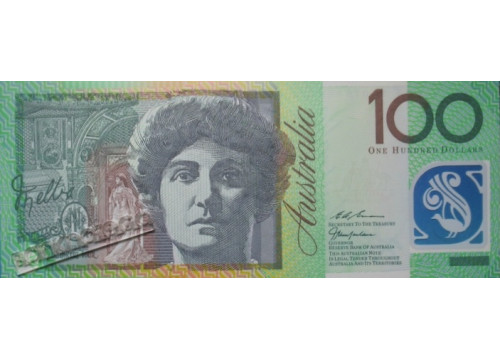 Банкнота Австралия 100 (сто) долларов 1999 год. Pick 55b2. UNC