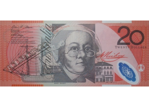 Банкнота Австралия 20 (двадцать) долларов 2007 год. Pick 59e. UNC