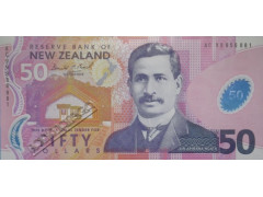 Банкнота Новая Зеландия 50 (пятьдесят) долларов 1999 год. Pick 188a. UNC
