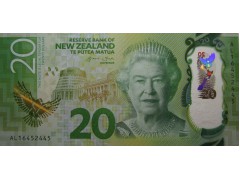 Банкнота Новая Зеландия 20 (двадцать) долларов 2016 год. Pick 193. UNC