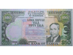 Банкнота Самоа 50 (пятьдесят) тала 2006 год. Pick 36. UNC