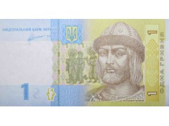 Банкнота Украина 1 (одна) гривна 2011 год. Pick 116Ab. UNC