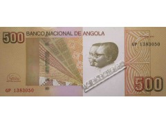 Банкнота Ангола 500 (пятьсот) кванза 2012 год. Pick 155b. UNC