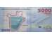 Банкнота Бурунди 5000 (пять тысяч) франков 2018 год. Pick 53b. UNC